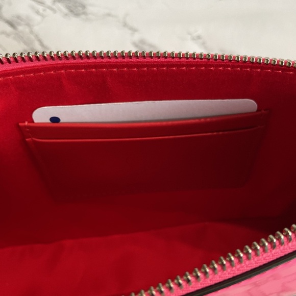 New Christian Louboutin Loubila patent leather bag in Poupidou pink - Picture 7 of 9